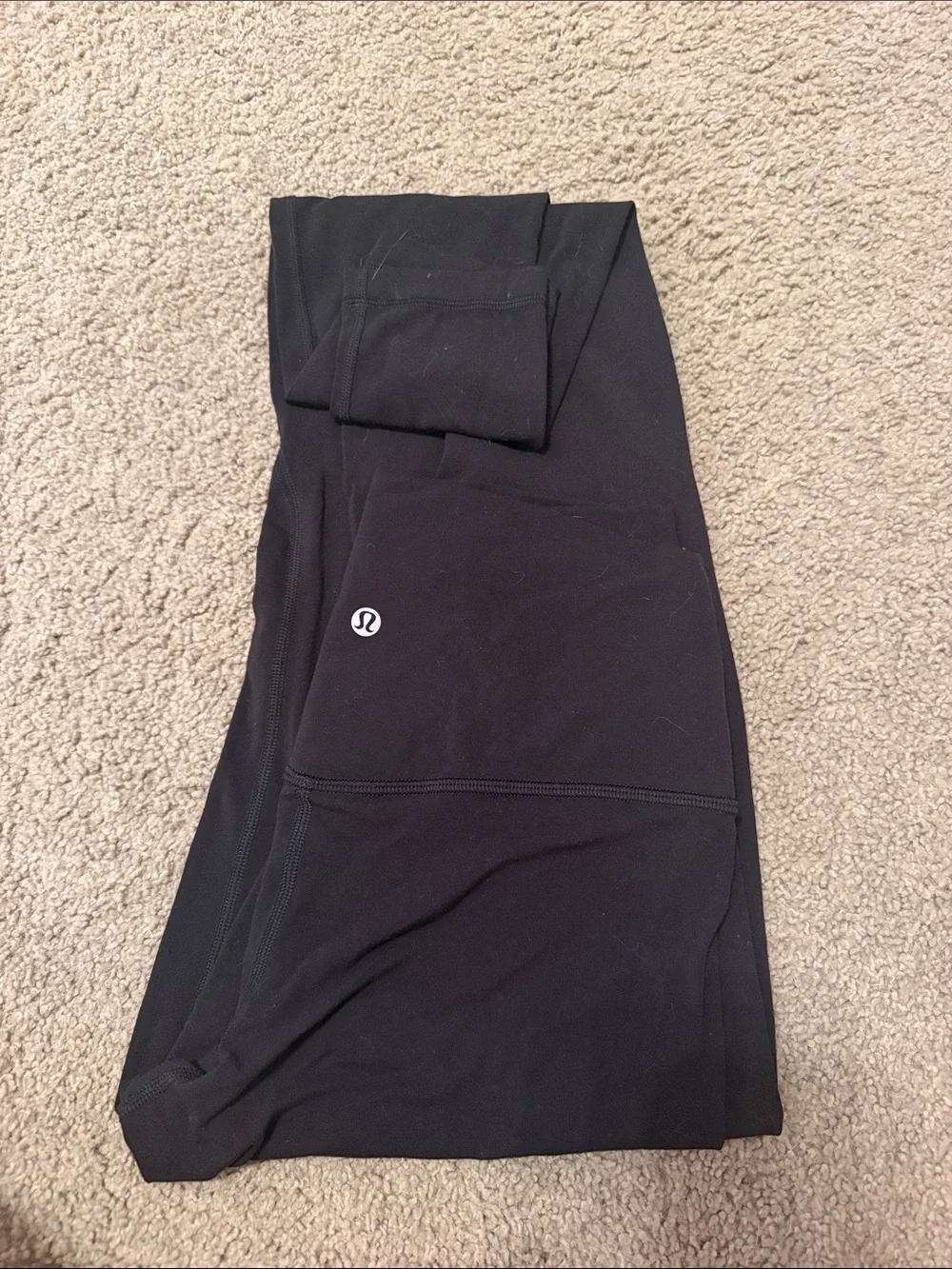 lululemon athletica Black Leggings with Logo